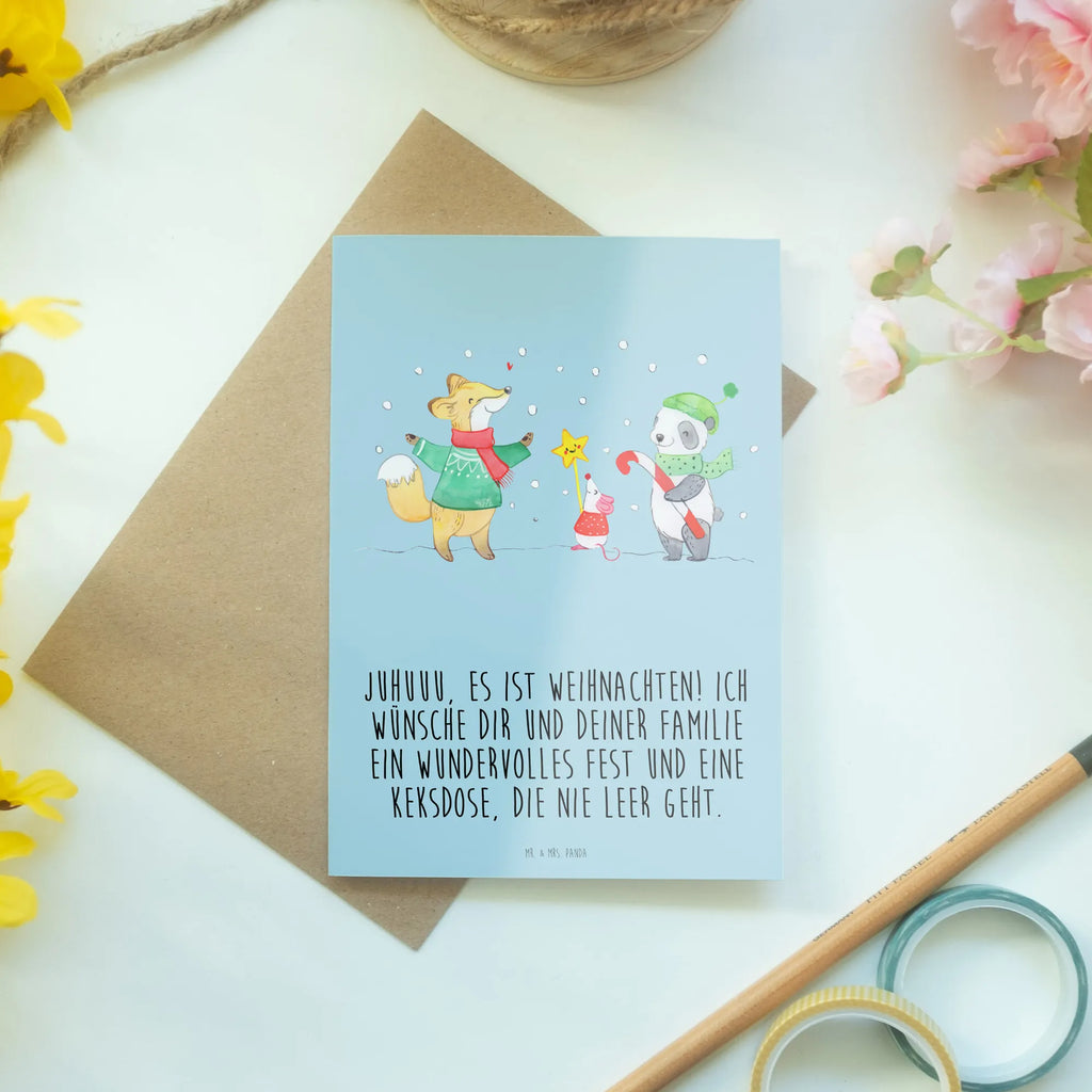 Grußkarte Winter Weihnachtsfreude einladungskarten, genesungskarte, spruchkarte, osterkarten, babykarte, Beileidskarte, dankeskarten, Motivkarte, abiturkarte, glückwunschkarten, Grußkarte, hochzeitskarten, Glückwunschkarte, Klappkarte, vatertagskarte, Grußkarten, osterkarte, kommunionskarte, firmungskarte, valentinstagskarte, jubiläumskarte, neujahrskarte, weihnachtskarten, Weihnachten, Winter, Weihnachtsdeko, Nikolaus, Advent, Heiligabend, Wintermotiv, Weihnachtstage, Tannenbaum, Fuchs, Weihnachtszeit, Weihnachtsbaum, Weihnachtsmann