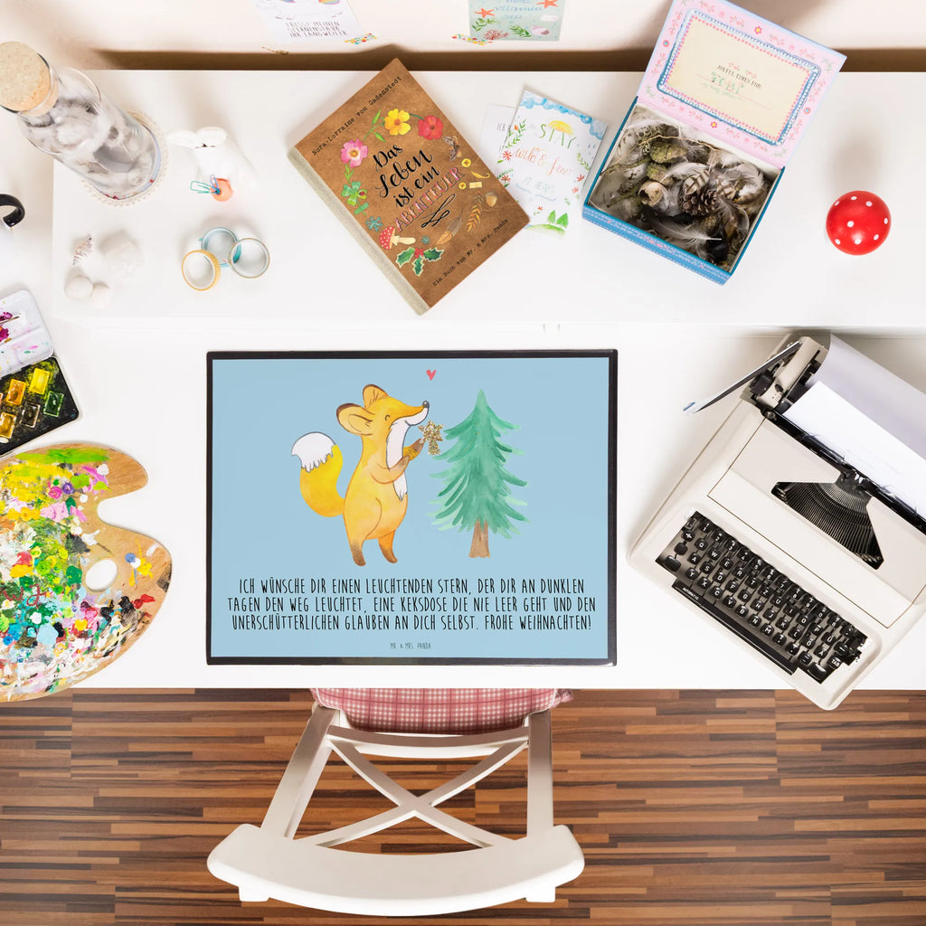 Schreibtischunterlage Fuchs  Weihnachtsbaum Schreibtischunterlage Groß, Schreibunterlage, Büroartikel, Schreibwaren, Bürobedarf, Schreibtisch Unterlagen, Schreibtischauflage, Winter, Weihnachten, Weihnachtsdeko, Nikolaus, Advent, Heiligabend, Wintermotiv, Weihnachtszeit, Weihnachtsmann, Weihnachtsdekoration, Fuchs, Weihnachtstage, Schlittschuh