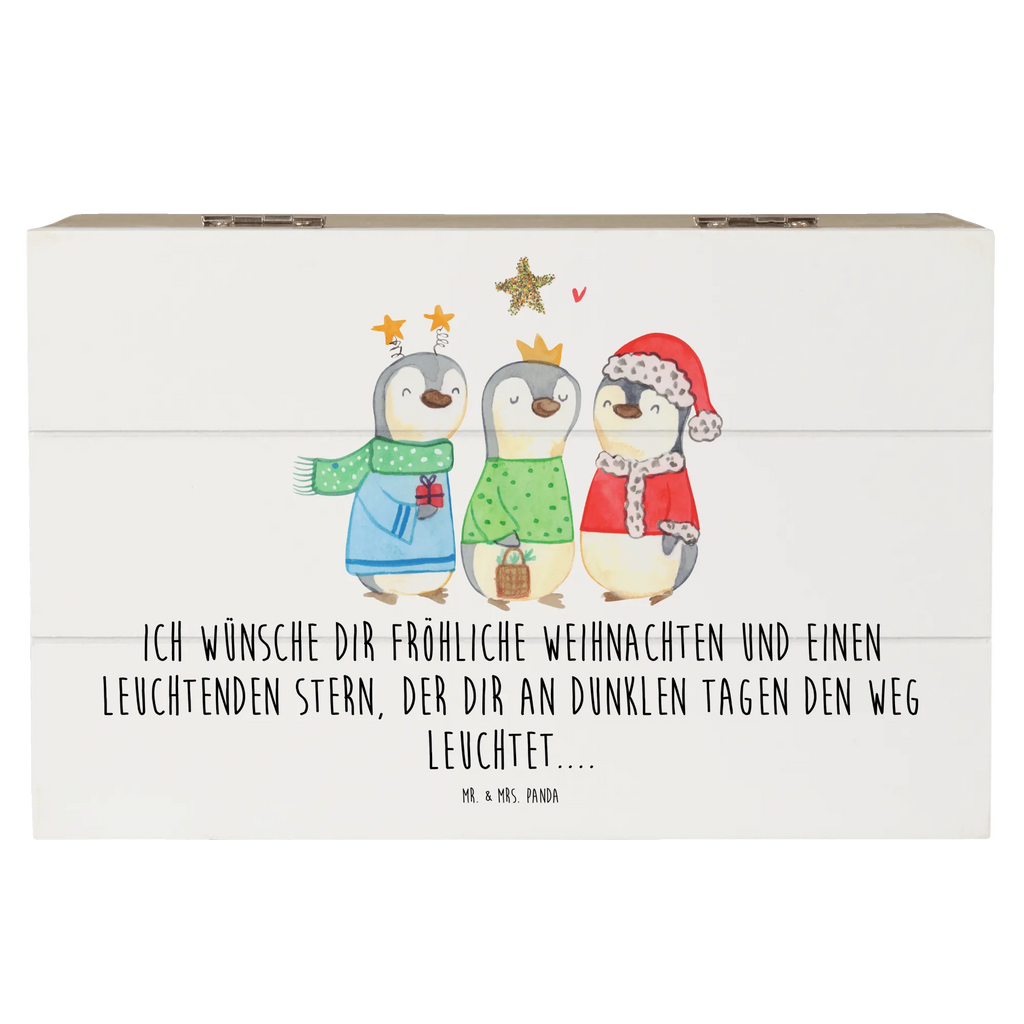 Skrzynia drewniana zimowy czas Święci Trzej Królowie Zima, Boże Narodzenie, dekoracje świąteczne, Mikołaj, Adwent, Wigilia, zimowy motyw