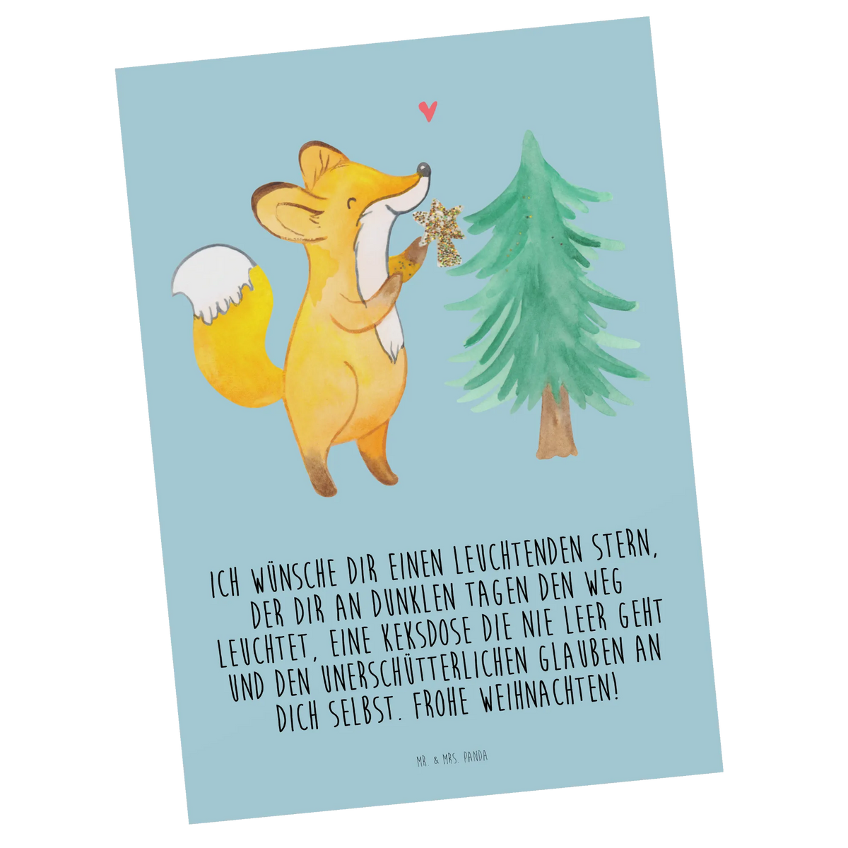 Postkarte Fuchs  Weihnachtsbaum Postkarten, Postkarte, Fotokarte, Ansichtskarten, Designkarte, Ansichtskarte, Motivkarte, kunstkarte, Kunstkarten, bildkarte, einzelkarte, spruchkarte, Grußkarte, Weihnachten, Winter, Weihnachtsdeko, Nikolaus, Advent, Heiligabend, Wintermotiv, Schlittschuh, Weihnachtszeit, Weihnachtsdekoration, Weihnachtstage, Fuchs, Weihnachtsmann
