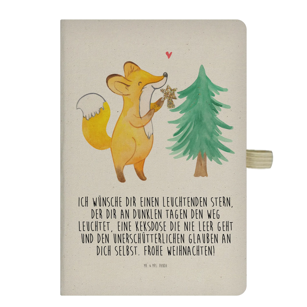 Cotton notebook Fox Christmas tree notebook, sketchbook, notepad, diary, entry book, address book, notes, writing book, journal, Winter, Christmas, Christmas time, snow, skate, christmas decoration, christmas present, santa claus, christmas, christmas eve, winter, christmas days, fox, christmas time