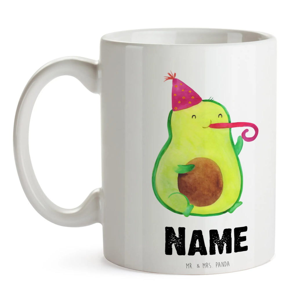 Personalisierte Tasse Avocado Birthday Wunschname, Personalisierte Tasse, Namenstasse, Tasse, Personalisiert, Drucken, Namen, Tasse mit Namen, Avocado, Veggie, Vegan, Gesund