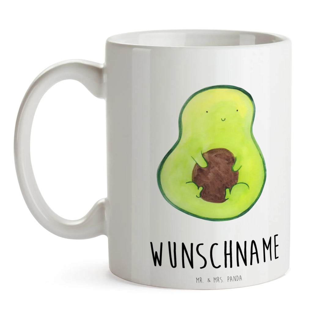 Personalised cup avocado core avocado, vegetables, plant, seed, saying life, avocado seed