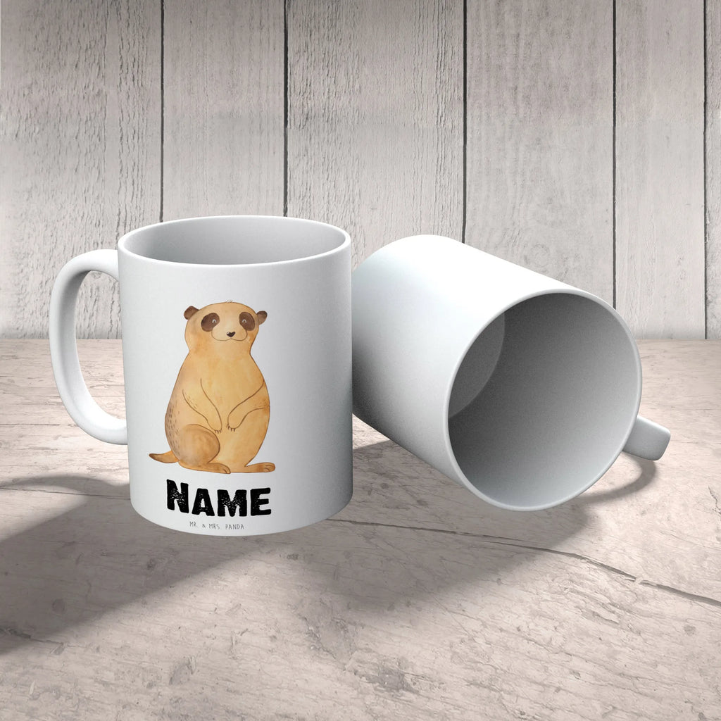 Personalisierte Tasse Erdmännchen Namenstasse, Drucken, Personalisiert, Wunschname, Namen, Tasse mit Namen, Tasse, Personalisierte Tasse, Afrika, Wildtiere, Roadtrip, Spruch, Reisen, Afrikareise, Traveling, Weltreise, Erdmännchen