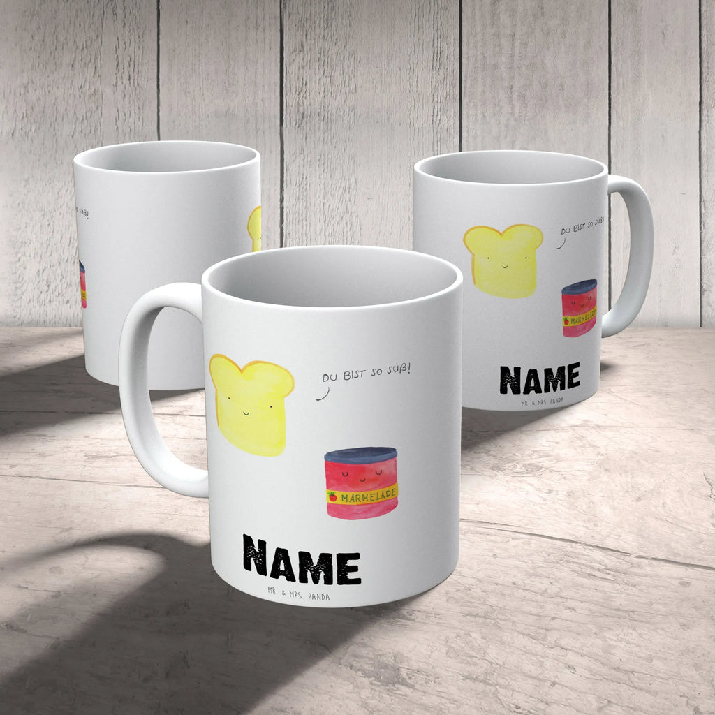 Personalisierte Tasse Toast & Marmelade Namen, Drucken, Tasse mit Namen, Personalisiert, Tasse, Namenstasse, Personalisierte Tasse, Wunschname, Tiermotive, Gute Laune, lustige Sprüche, Tiere, Dreamteam, Toastbrot, Küche Spruch, Brot, süß, Küche Deko, Frühstück Einladung, Marmelade, Toast, süße Postkarte