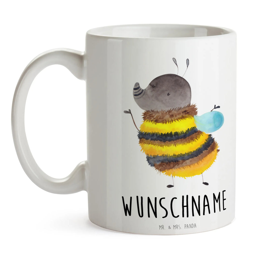 Personalisierte Tasse Hummel flauschig Personalisierte Tasse, Namen, Drucken, Namenstasse, Tasse mit Namen, Tasse, Wunschname, Personalisiert, Tiermotive, Gute Laune, lustige Sprüche, Tiere, Hummel, Blume, Natur, Flauschig, Biene