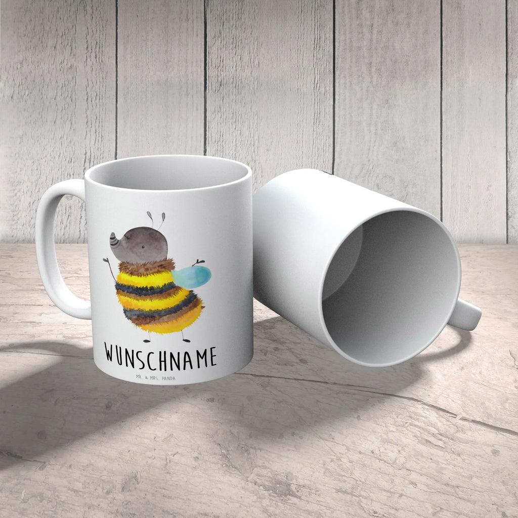 Personalisierte Tasse Hummel flauschig Personalisierte Tasse, Namen, Drucken, Namenstasse, Tasse mit Namen, Tasse, Wunschname, Personalisiert, Tiermotive, Gute Laune, lustige Sprüche, Tiere, Hummel, Blume, Natur, Flauschig, Biene