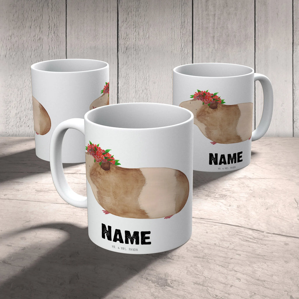Personalisierte Tasse Meerschweinchen weise Drucken, Tasse, Namen, Personalisiert, Wunschname, Tasse mit Namen, Namenstasse, Personalisierte Tasse, Lustige Sprüche, Tiere, Tiermotive, Gute Laune, Realität, Wunder, Motivation, Meerie, Meeries, Meerschweinchen, Spruch, Wunderland, Weisheit, Blumenkind