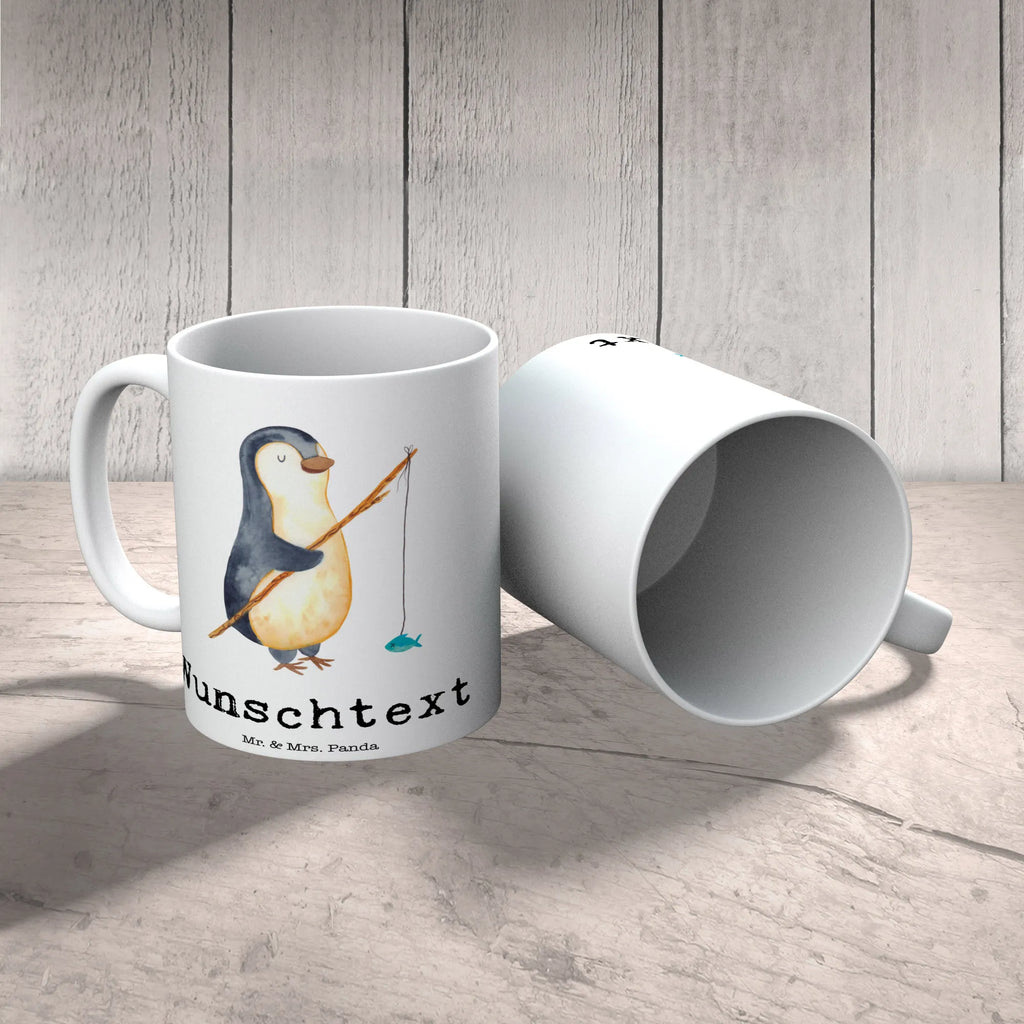 Personalisierte Tasse Pinguin Angler Drucken, Personalisierte Tasse, Namenstasse, Personalisiert, Tasse mit Namen, Tasse, Wunschname, Namen, Pinguin, Wochenende, Tagesplan, Angeln, Urlaub, Planer, Plan, Pinguine, Neustart, Angler, Hobby, Freundinnen, Geschenkidee, Motivation, Tagträume, Geschenk