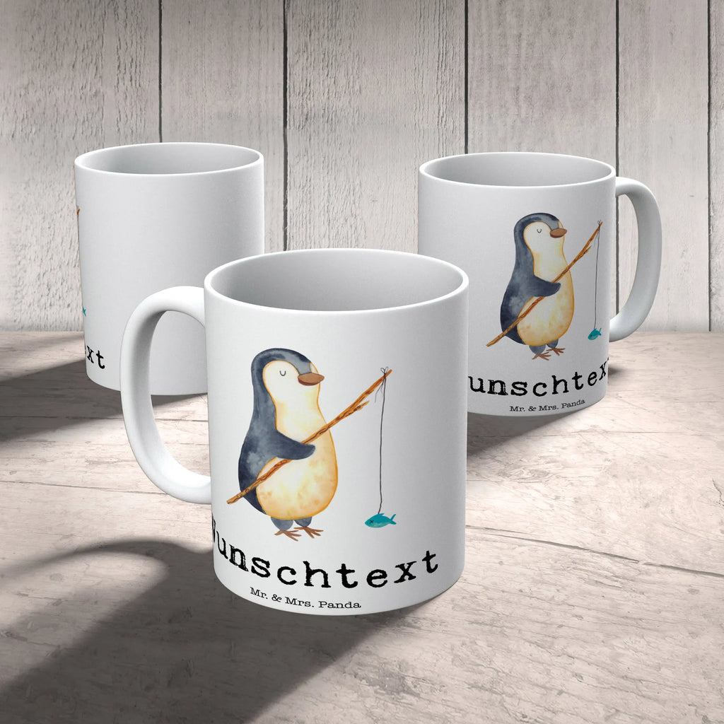Personalisierte Tasse Pinguin Angler Drucken, Personalisierte Tasse, Namenstasse, Personalisiert, Tasse mit Namen, Tasse, Wunschname, Namen, Pinguin, Wochenende, Tagesplan, Angeln, Urlaub, Planer, Plan, Pinguine, Neustart, Angler, Hobby, Freundinnen, Geschenkidee, Motivation, Tagträume, Geschenk