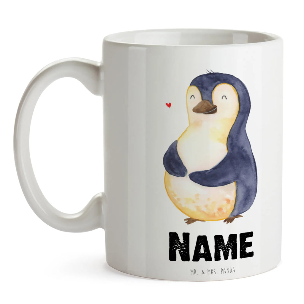 Personalisierte Tasse Pinguin Diät Namen, Wunschname, Tasse, Personalisierte Tasse, Personalisiert, Namenstasse, Tasse mit Namen, Drucken, Pinguin, Pinguine, Körperliebe, Selbstliebe, Gewicht, Motivation, Abnehmen, Selbstrespekt, Diät, Abspecken