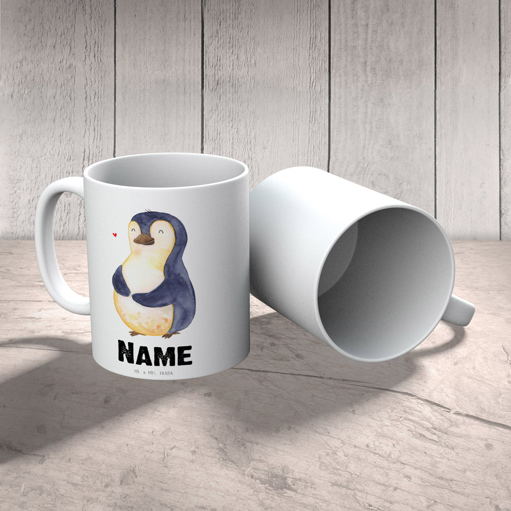 Personalisierte Tasse Pinguin Diät Personalisierte Tasse, Namenstasse, Wunschname, Personalisiert, Tasse, Namen, Drucken, Tasse mit Namen, Pinguin, Pinguine, Diät, Abnehmen, Abspecken, Gewicht, Motivation, Selbstliebe, Körperliebe, Selbstrespekt