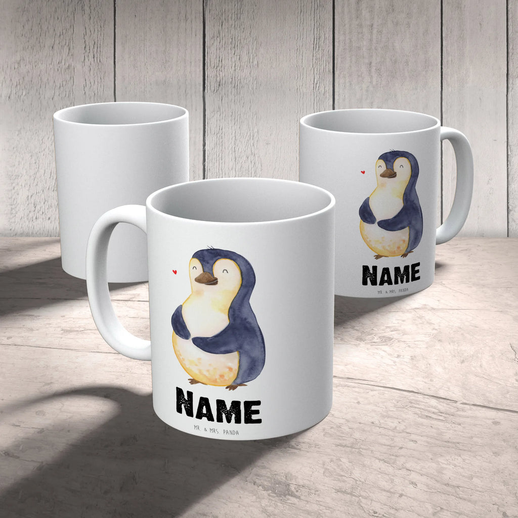 Personalisierte Tasse Pinguin Diät Namen, Wunschname, Tasse, Personalisierte Tasse, Personalisiert, Namenstasse, Tasse mit Namen, Drucken, Pinguin, Pinguine, Körperliebe, Selbstliebe, Gewicht, Motivation, Abnehmen, Selbstrespekt, Diät, Abspecken