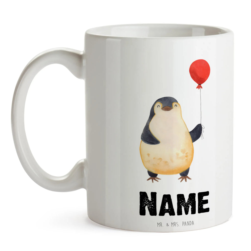 Personalised cup Penguin balloon Penguin, North Pole, Winter, Penguins, gift idea, penguins, love, balloon, motivation, new life, new start, gift girlfriend, daydreams, best friend, happiness, love of life