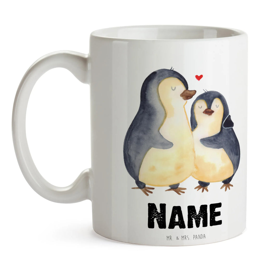 Personalisierte Tasse Pinguin umarmend Personalisierte Tasse, Namen, Drucken, Tasse mit Namen, Wunschname, Personalisiert, Namenstasse, Tasse, Pinguin, Liebesgeschenk, Hochzeit, Hochzeitstag, Liebe, Hochzeitsgeschenk, Liebesbeweis, Verlobung, Liebespaar, Jahrestag