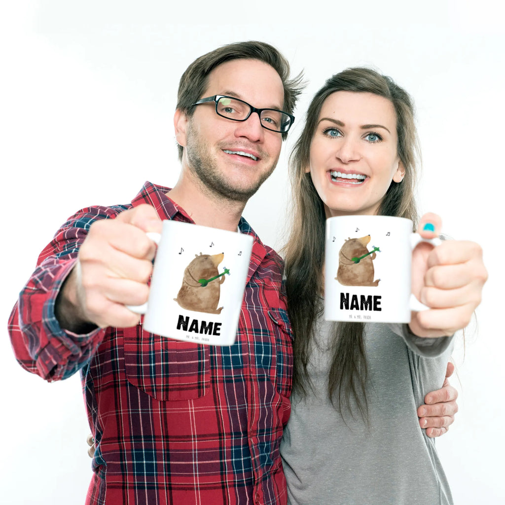 Personalisierte Tasse Bär Lied Tasse mit Namen, Drucken, Tasse, Wunschname, Namen, Personalisiert, Namenstasse, Personalisierte Tasse, Bär, Teddy, Teddybär, Spruch, Liebeslied, Liebe, Bärchen, Herz, Lied, Song, Valentine, Partner, Freundin, Valentinstag, Frau, Geschenk, Bear