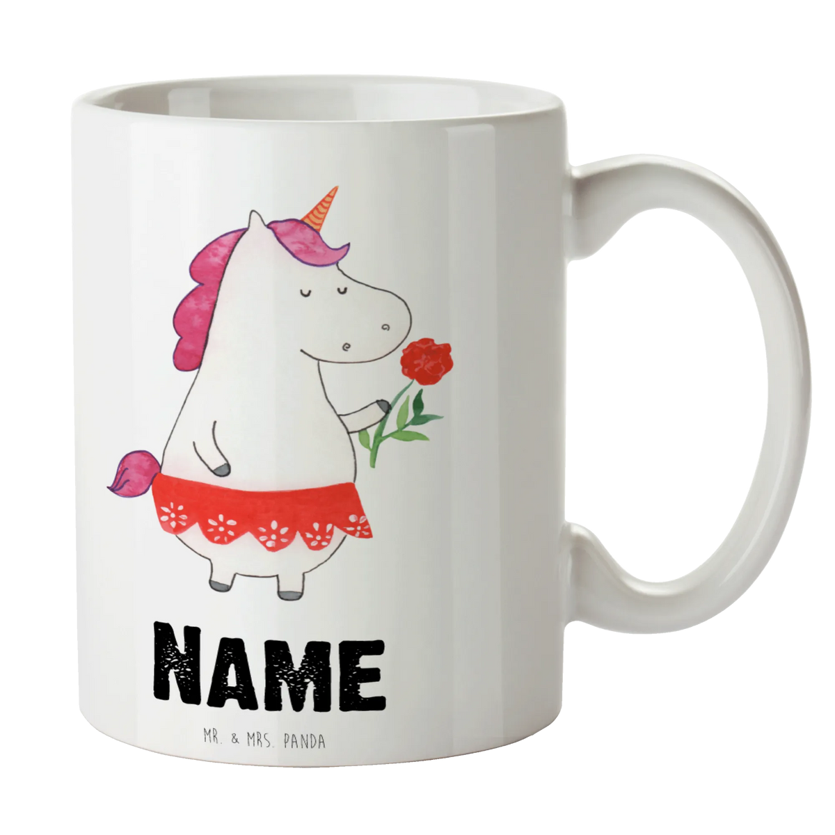 Personalised cup unicorn lady girlfriend, fine lady, woman, divorce
