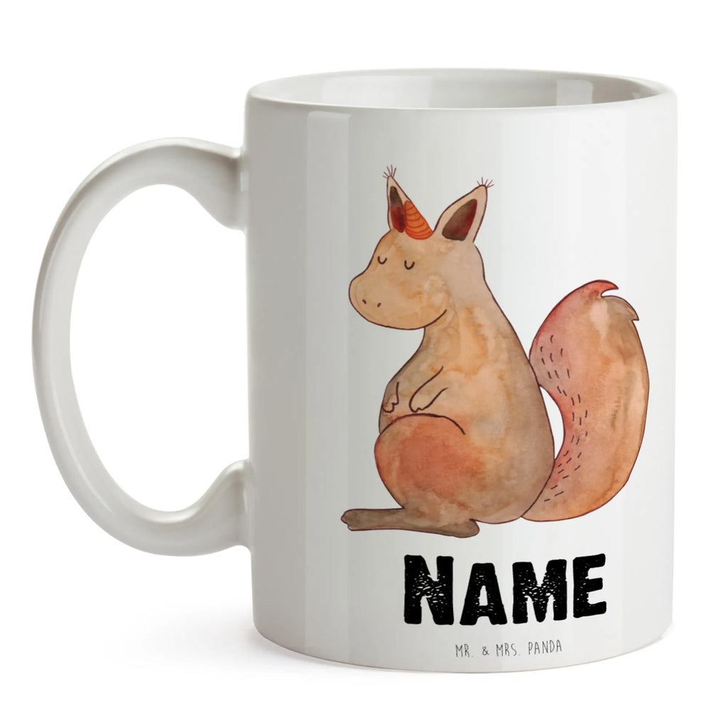 Personalisierte Tasse Einhörnchen Glaube Tasse, Namenstasse, Drucken, Wunschname, Personalisierte Tasse, Tasse mit Namen, Personalisiert, Namen, Einhorn, Einhörner, Einhorn Deko, Unicorn, Eichhorn, Einhörnchen, Eichhörnchen