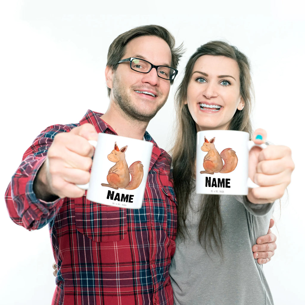 Personalisierte Tasse Einhörnchen Glaube Tasse, Namenstasse, Drucken, Wunschname, Personalisierte Tasse, Tasse mit Namen, Personalisiert, Namen, Einhorn, Einhörner, Einhorn Deko, Unicorn, Eichhorn, Einhörnchen, Eichhörnchen