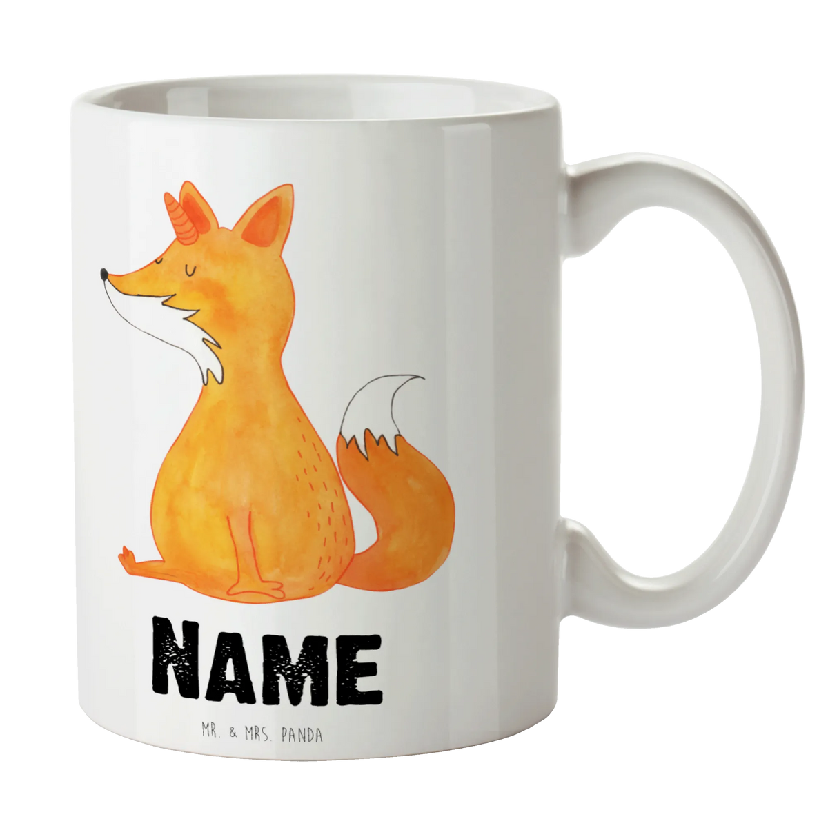 Personalised cup unicorn Wish unicorn, unicorns, foxes, foxycorn, fox, fox horns