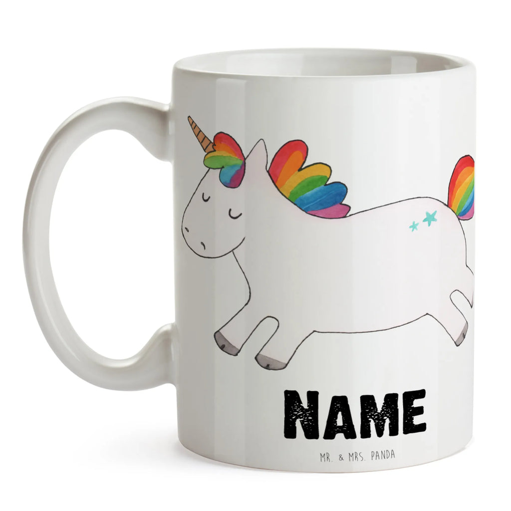 Personalised cup unicorn happy unicorn, unicorns, joy, happy, fun, cheerful, funny, joy of life