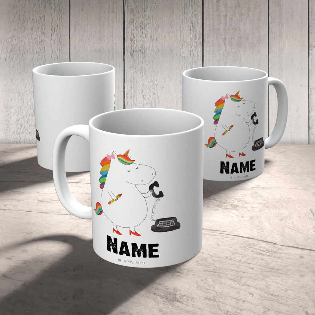 Personalised cup unicorn secretary unicorn, unicorns, office, Secretary, attorney, secretary present, office worker, gift colleg, tax office, office help
