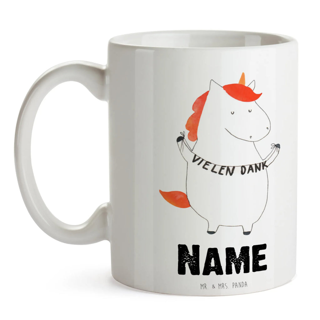 Personalised cup unicorn Thank you very much unicorn, unicorns, thanksgiving, Thank you present, thank you gift, thanks, thank you