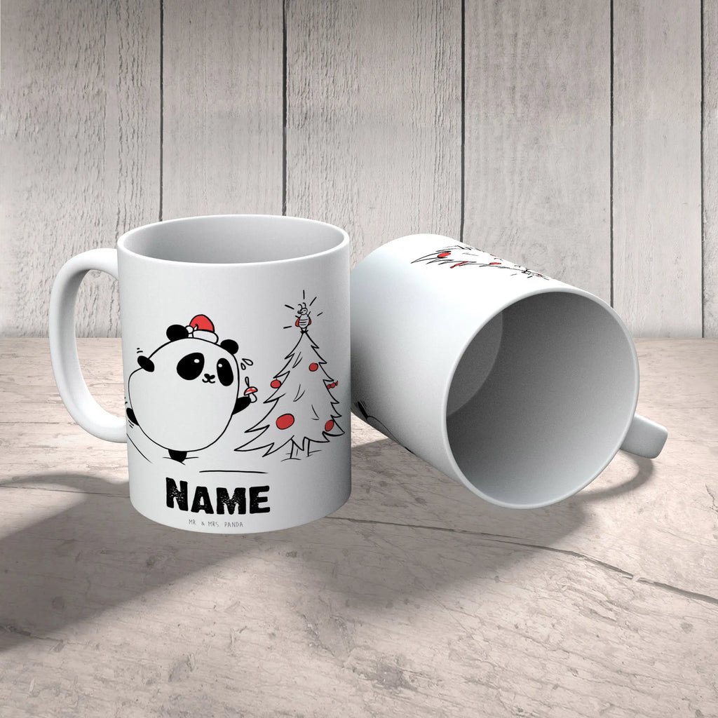 Personalisierte Tasse Easy & Peasy Weihnachtszeit Drucken, Tasse, Wunschname, Tasse mit Namen, Namen, Namenstasse, Personalisiert, Personalisierte Tasse
