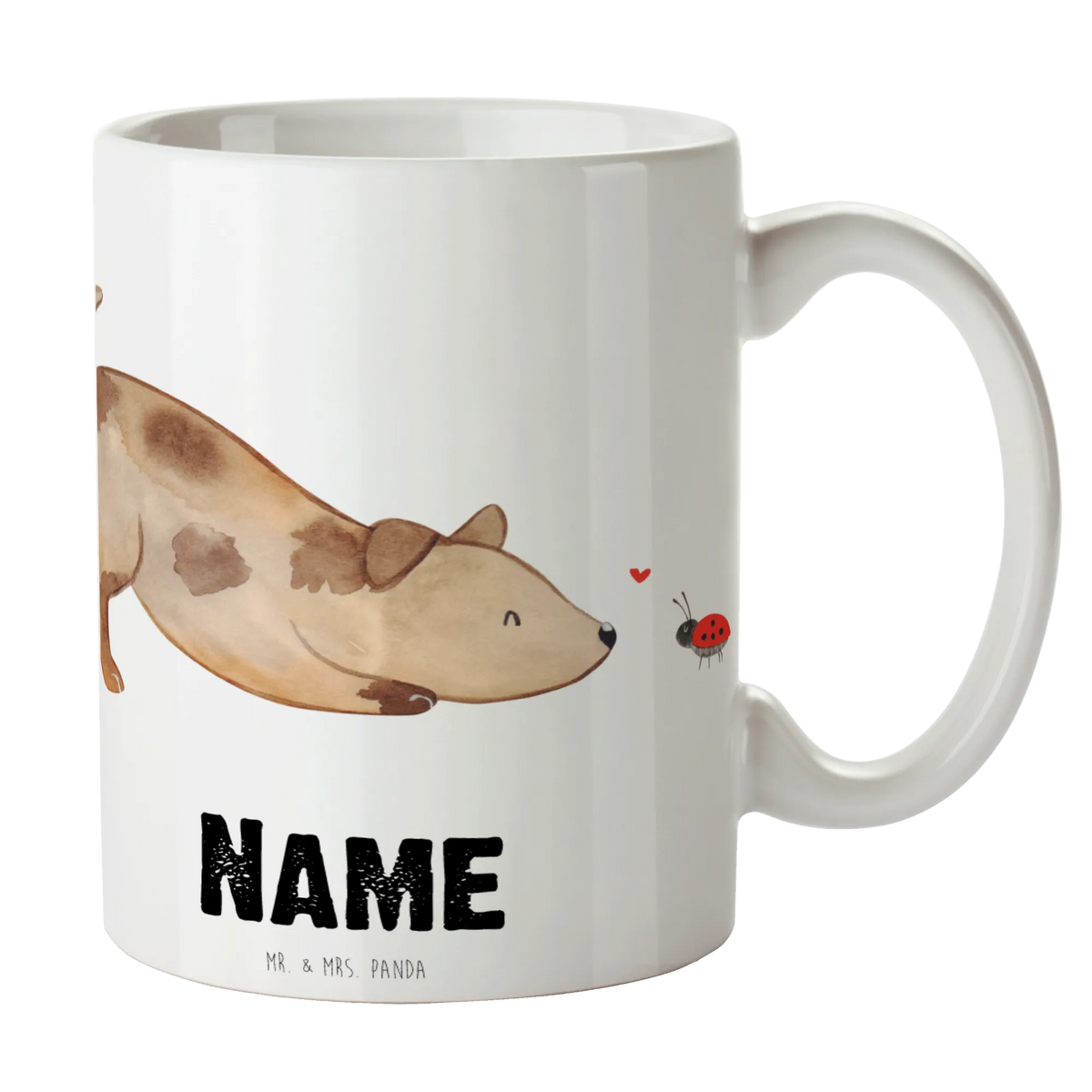 Personalised cup Dog ladybug dog, mutt, hound, woof, dog mama, dog breed, love dogs, love for dogs, dog decorative items, bag with dog print, funny gifts for dog owners, what do you give a dog lover, Christmas gifts for dogs, gifts for dogs, dog sayings, Dog, Sayings, Dogs, Dog slogan, Mongrel, Mongrel dog, Ladybird