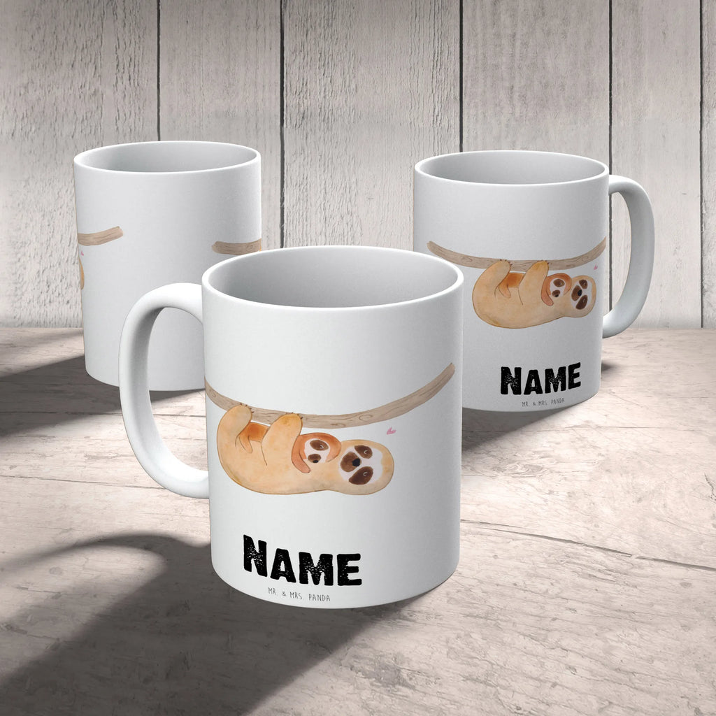 Personalisierte Tasse Faultier mit Kind Namen, Tasse mit Namen, Personalisiert, Personalisierte Tasse, Wunschname, Drucken, Namenstasse, Tasse, Faultier, Faultier Geschenk, Faultier Deko, Faulheit, Spaß, Liebe, Kind, Mutter, Mama, Niedlichkeit, Kinder, Baby, Geburt