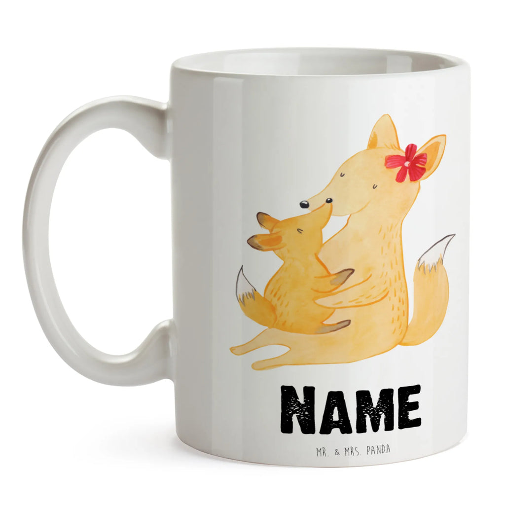 Personalised cup Fox mummy Family, Father's Day, Mother's Day, brother, sister, Mom, Dad, daughter, mom, mother, present, favourite daughter, best daughter