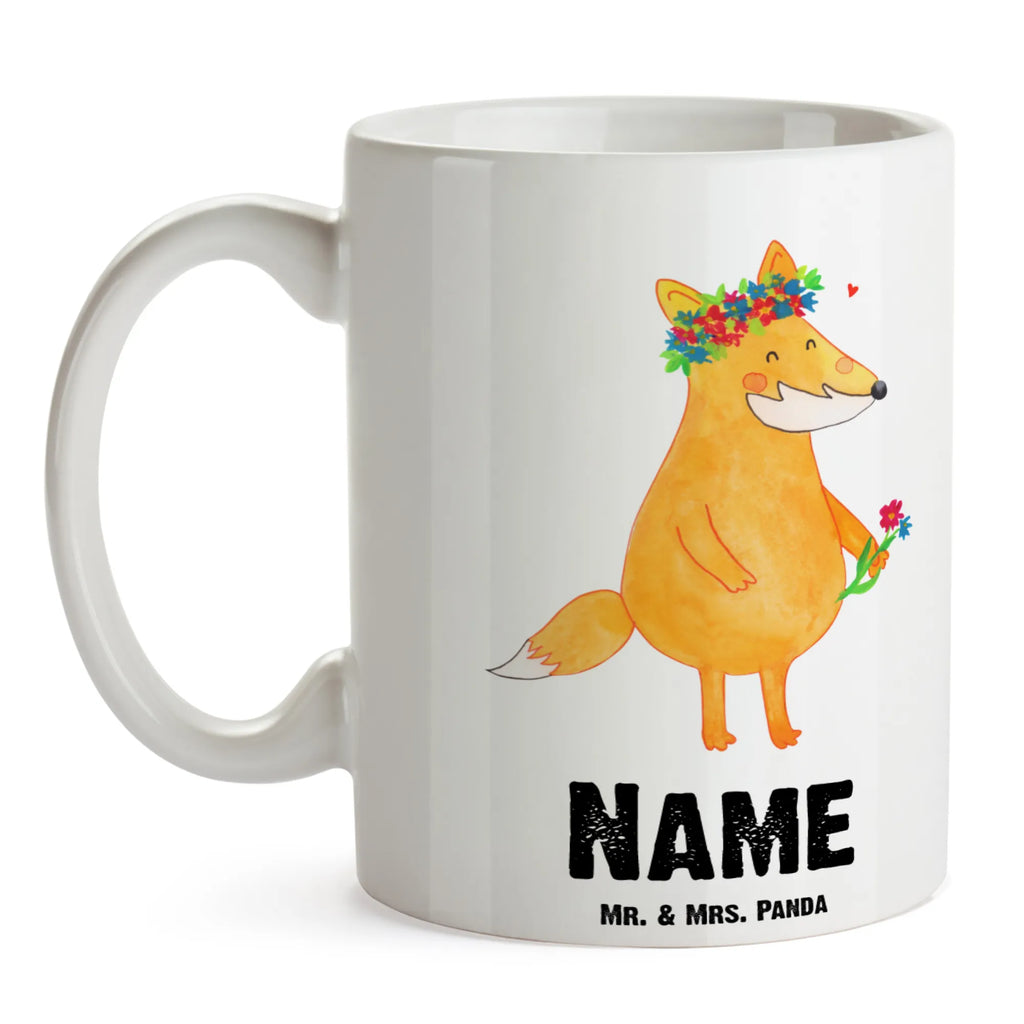 Personalisierte Tasse Fuchs Blumenliebe Personalisiert, Tasse mit Namen, Namen, Drucken, Namenstasse, Personalisierte Tasse, Tasse, Wunschname, Fuchs, Freude, Liebesbeweis, Freundinnen, ich, Liebe, Blumen, Selbstliebe, mich, Motivation, Fox, Fuchsmädchen, Freundin, Füchse, Blume, Blumenmädchen