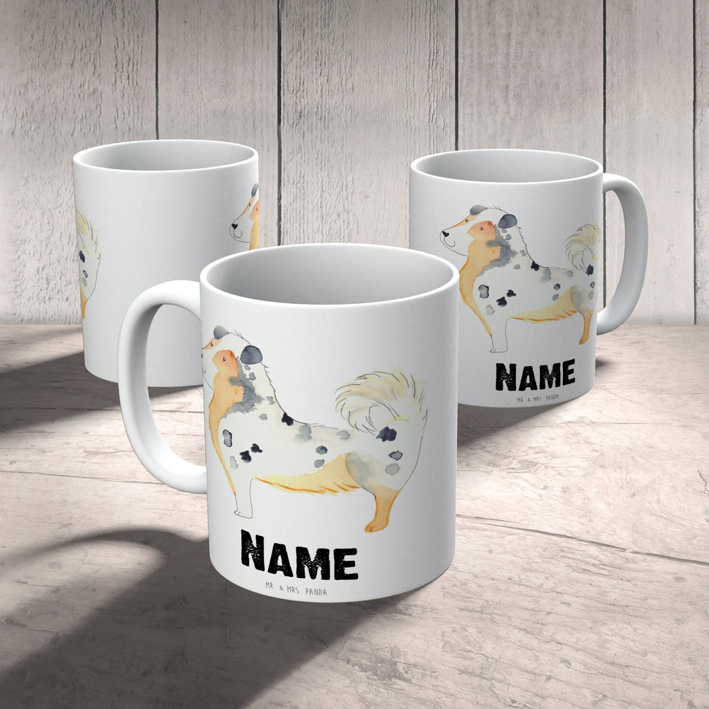 Personalisierte Tasse Australien Shepherd Drucken, Namenstasse, Personalisierte Tasse, Personalisiert, Namen, Tasse, Tasse mit Namen, Wunschname, Sprüche, Hund, Hunderasse, Hundebesitzer, Hundemotiv, Haustier, Tierliebhaber, Australien Shepherd, Hundeliebe, Spruch, Familienhund, Shepherd