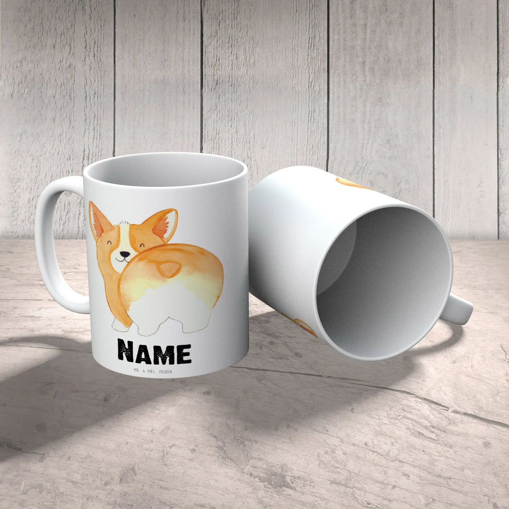 Personalisierte Tasse Corgie Po Personalisiert, Tasse, Namen, Personalisierte Tasse, Drucken, Tasse mit Namen, Namenstasse, Wunschname, Hund, Hundemotiv, Haustier, Hunderasse, Tierliebhaber, Hundebesitzer, Sprüche, Hundeliebe, Selbstliebe, Motivation, Spruch, Corgie