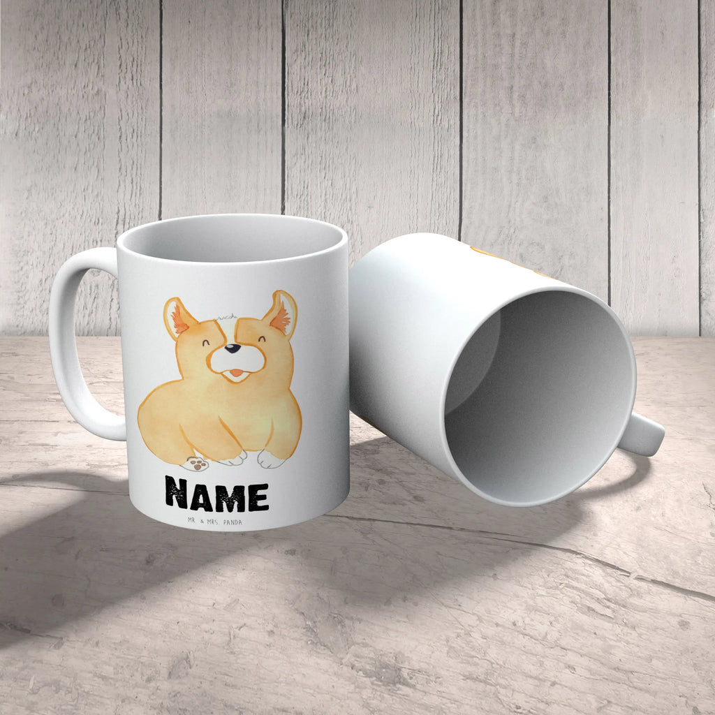 Personalised cup Corgi dog, mutt, hound, woof, dog mama, dog breed, love dogs, love for dogs, dog decorative items, bag with dog print, funny gifts for dog owners, what do you give a dog lover, Christmas gifts for dogs, gifts for dogs, dog sayings, saying, sayings, motivation, Welsh Corgi Pembroke, joy of life, Corgi, british, dog's sayings