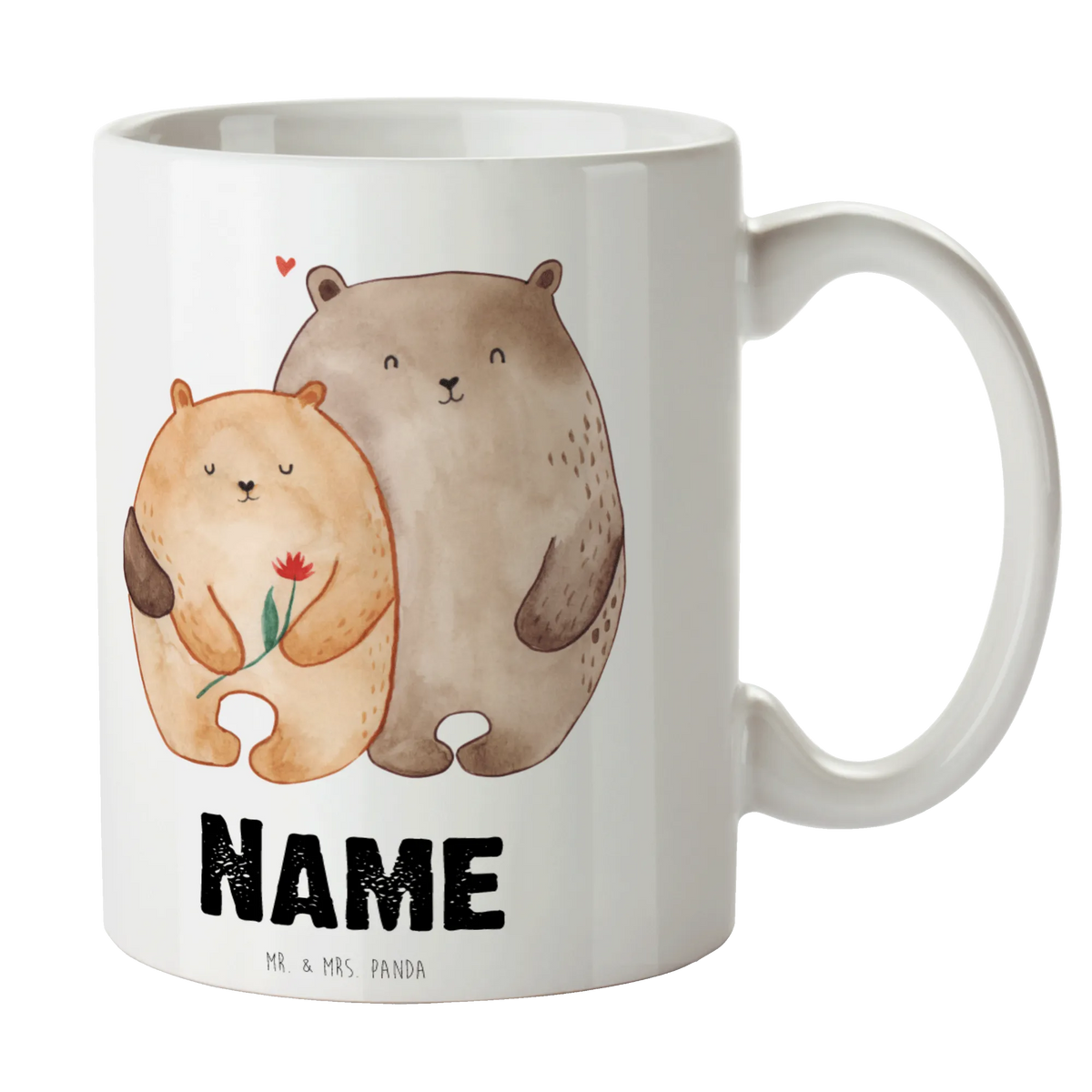 Personalised cup Bears in love Love, Loving, Two, Together, Marriage, Engagement, Proposal of marriage, Love gift, gift for her, gift for him, anniversary gift, Boyfriend, Partner, In love, Gift Wedding, Bears, Wedding anniversary, Married, Gift Girlfriend, Bear, Proof of love, Girlfriend, Engaged, Anniversary, Gift Friend