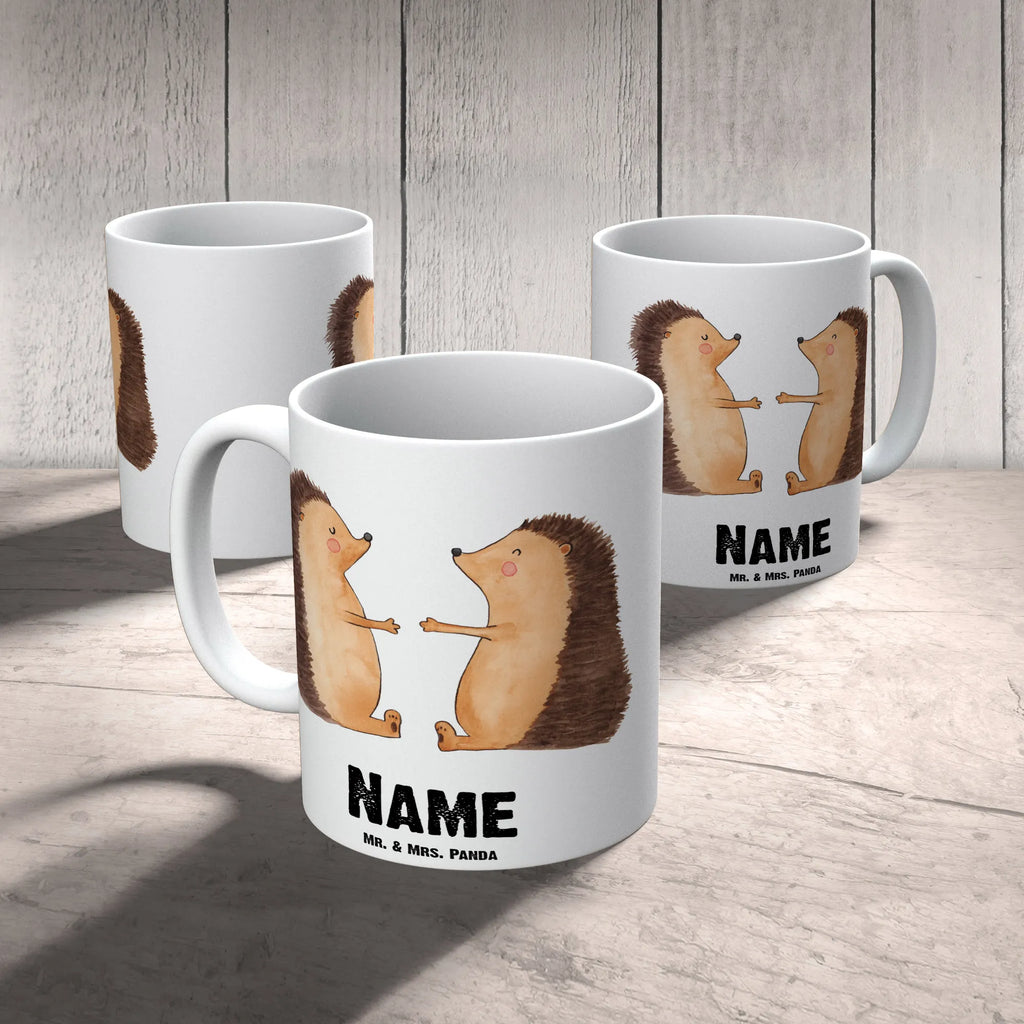 Personalised cup Hedgehogs in love Love, Loving, Two, Together, Marriage, Engagement, Proposal of marriage, Love gift, gift for her, gift for him, anniversary gift, Hedgehog, Wedding anniversary, Partner, Married, Proof of love, Gift, Friend, Wedding, Engaged, Girlfriend, Anniversary, In love