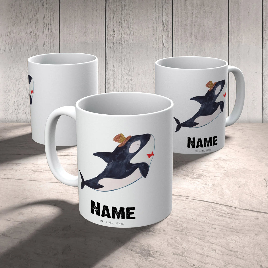 Personalised cup orca cylinder Seafood, aquatic animals, ocean, sea, fish, shells, corals, reef, whale, narwhal, sea urchin, lobster, platypus, turtle, manatee, crocodile, orca, shrimp, gifts for seafood lovers, water world, underwater animals, underwater world, vacation, deep sea, seafood fans, gift ideas, seafood decoration, seafood posters, congratulations, celebration, glitter, party, feast, confetti, birthday