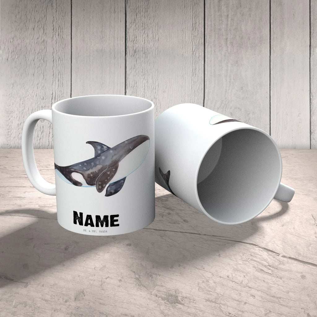 Personalisierte Tasse Orca Personalisiert, Wunschname, Tasse, Namen, Namenstasse, Drucken, Personalisierte Tasse, Tasse mit Namen, Meerestiere, Meer, Urlaub, Büro, Arbeit, Möglichkeiten, Neustart, Wal, Motivation, Selbstliebe, Killerwal, Orca, Orcas, Startup