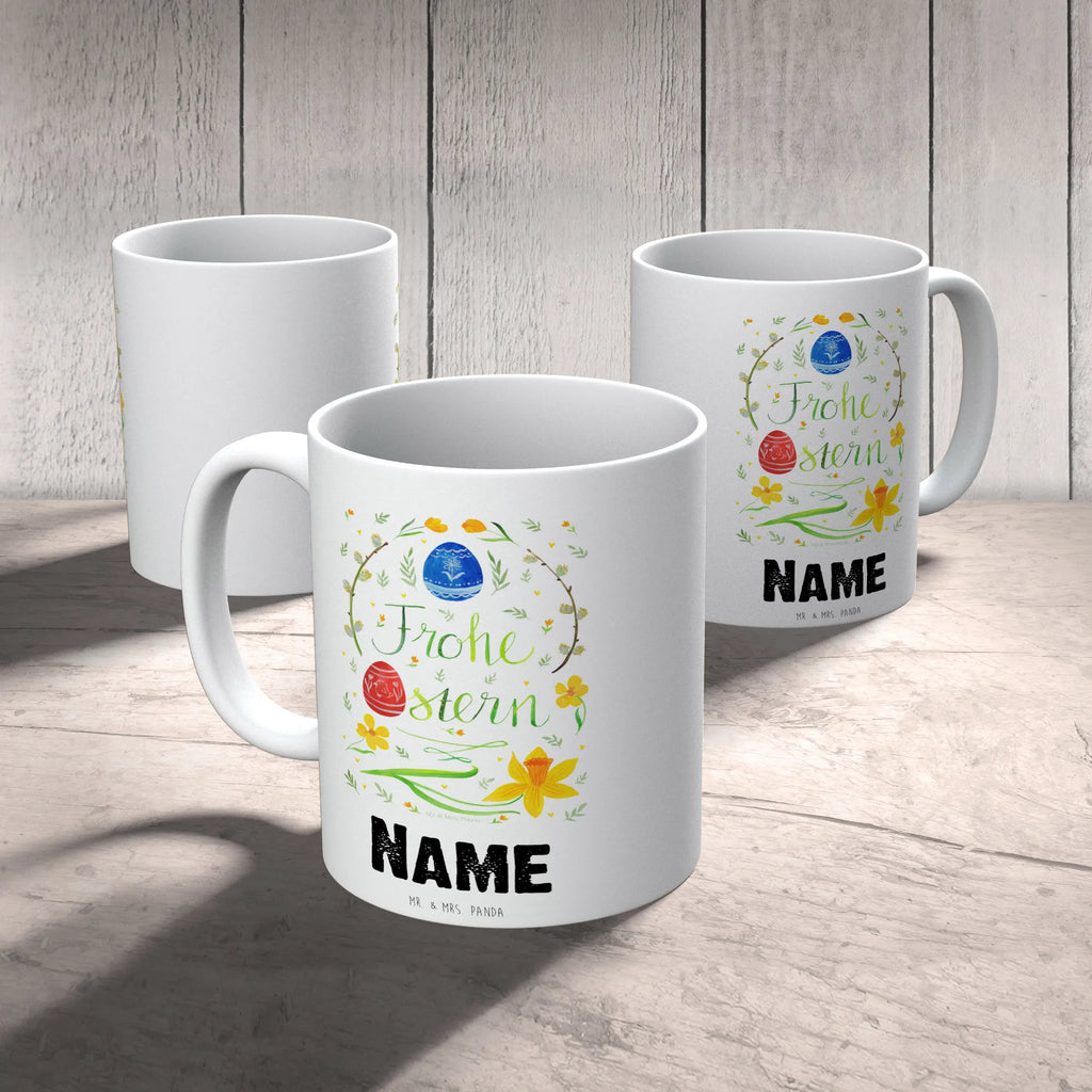 Personalisierte Tasse Frohe Ostern Tasse mit Namen, Namen, Personalisierte Tasse, Namenstasse, Drucken, Tasse, Wunschname, Personalisiert, Ostern, Osterhase, Ostergeschenke, Osternest, Osterdeko, Geschenke zu Ostern, Ostern Geschenk, Ostergeschenke Kinder, Ostern Kinder, bemalte Ostereier, Osterei, Frohe Ostern, Weidenkätzchen. Lettering, Ostergrüße, Osterblume