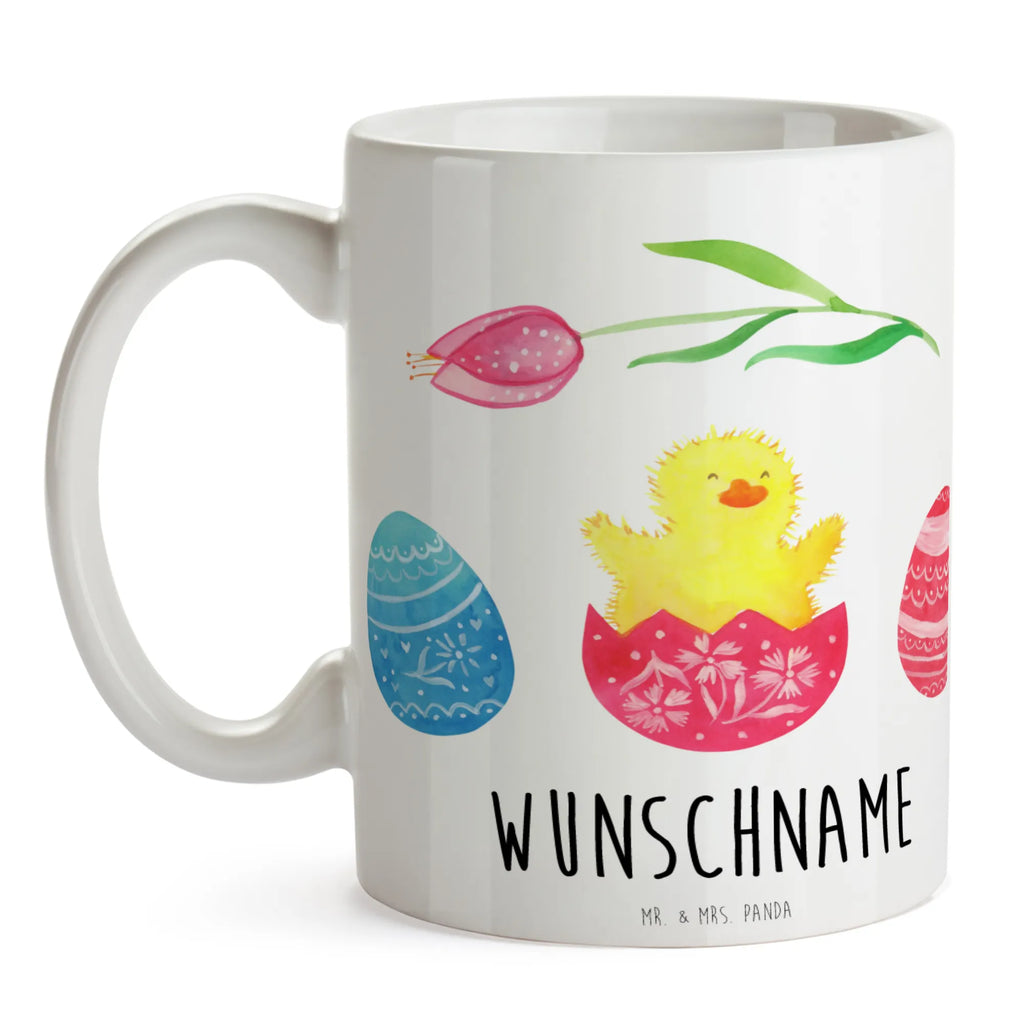 Personalisierte Tasse Küken geschlüpft Namenstasse, Tasse, Personalisierte Tasse, Personalisiert, Drucken, Wunschname, Namen, Tasse mit Namen, Ostern, Osterdeko, Osterhase, Osternest, Ostergeschenke, Geschenke zu Ostern, Ostern Geschenk, Ostergeschenke Kinder, Ostern Kinder, Küken, Frühlingsgefühle, Grüße, Freude, Ei, Ostereier, Osterei, Ostergrüße, Liebe Grüße, Frohe Ostern