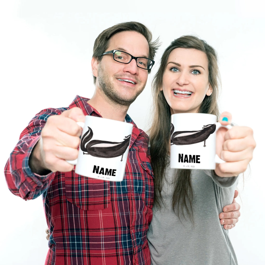 Spersonalizowany kubek skunks Joga Stinktier, Skunk