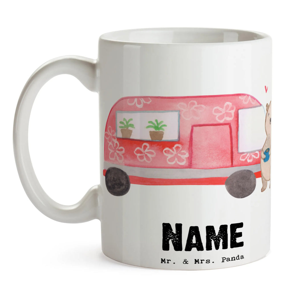Personalisierte Tasse Bär Camper Personalisierte Tasse, Wunschname, Namen, Tasse mit Namen, Personalisiert, Tasse, Drucken, Namenstasse, Geschenk, Sport, Sportart, Hobby, Schenken, Danke, Dankeschön, Auszeichnung, Gewinn, Sportler, Camper, Zelten, Urlaub, Wohnmobil, Campingplatz, Roadtrip, Campen