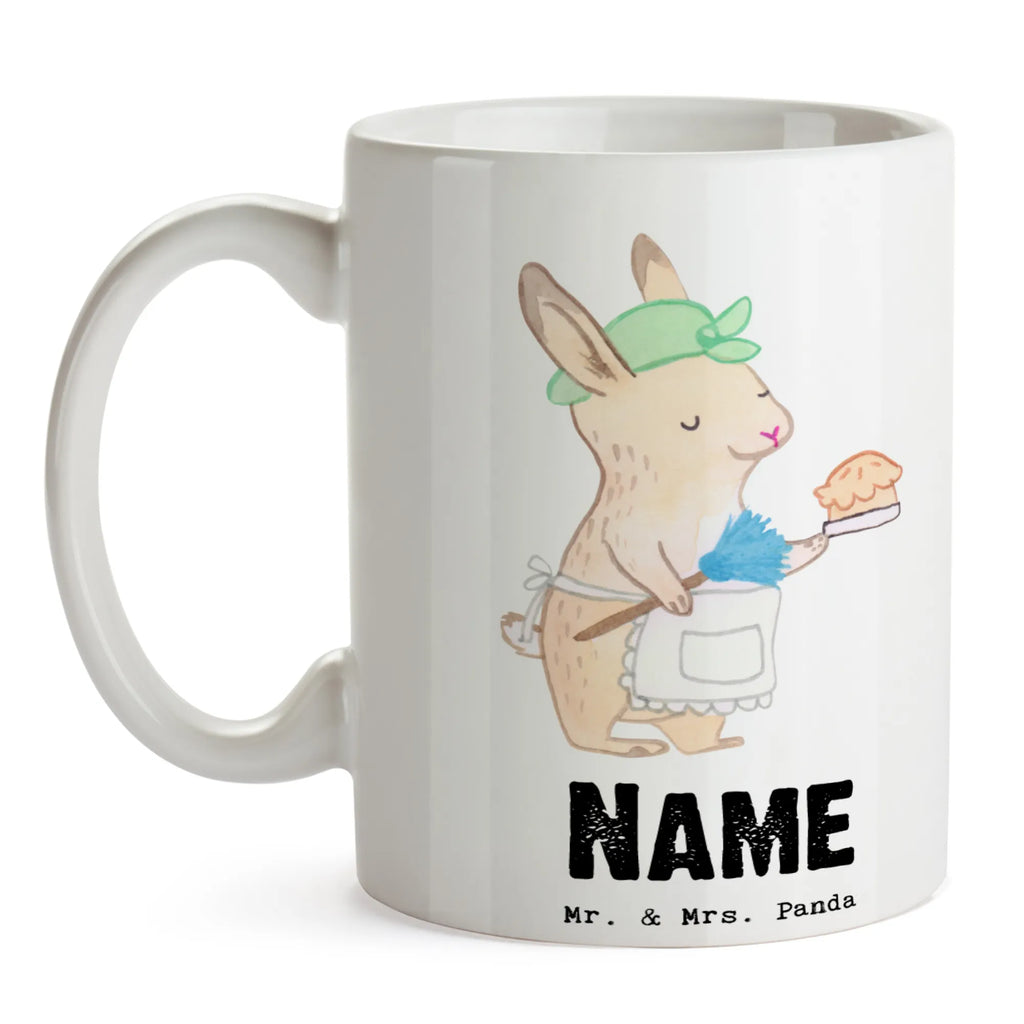 Personalisierte Tasse Haushaltshilfe Herz Personalisierte Tasse, Tasse, Namenstasse, Drucken, Tasse mit Namen, Namen, Wunschname, Personalisiert, Beruf, Ausbildung, Jubiläum, Abschied, Rente, Kollege, Kollegin, Geschenk, Schenken, Arbeitskollege, Mitarbeiter, Firma, Danke, Dankeschön, Reinigungskraft, Haushaltshilfe, Putzfrau