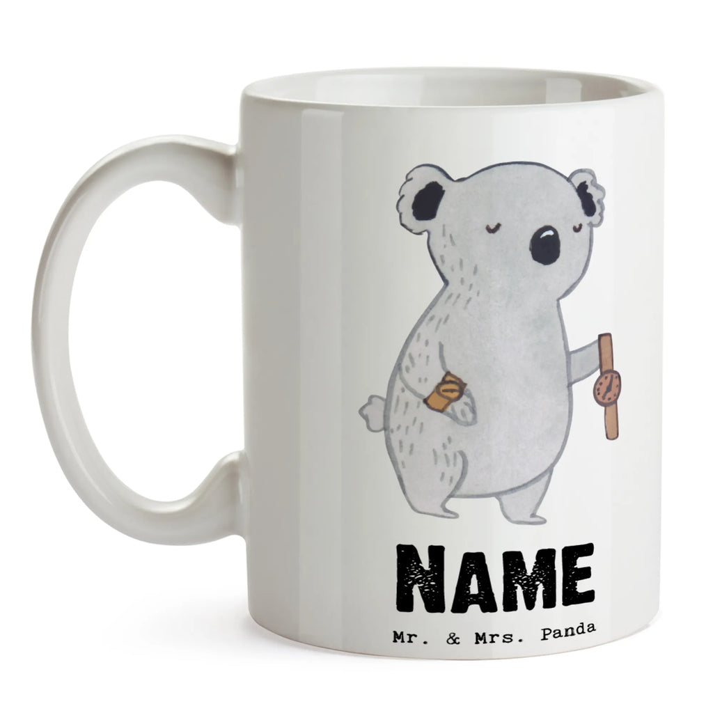 Personalisierte Tasse Uhrmacher mit Herz Personalisierte Tasse, Drucken, Personalisiert, Tasse, Wunschname, Namen, Tasse mit Namen, Namenstasse, Beruf, Ausbildung, Jubiläum, Abschied, Rente, Kollege, Kollegin, Geschenk, Schenken, Arbeitskollege, Mitarbeiter, Firma, Danke, Dankeschön