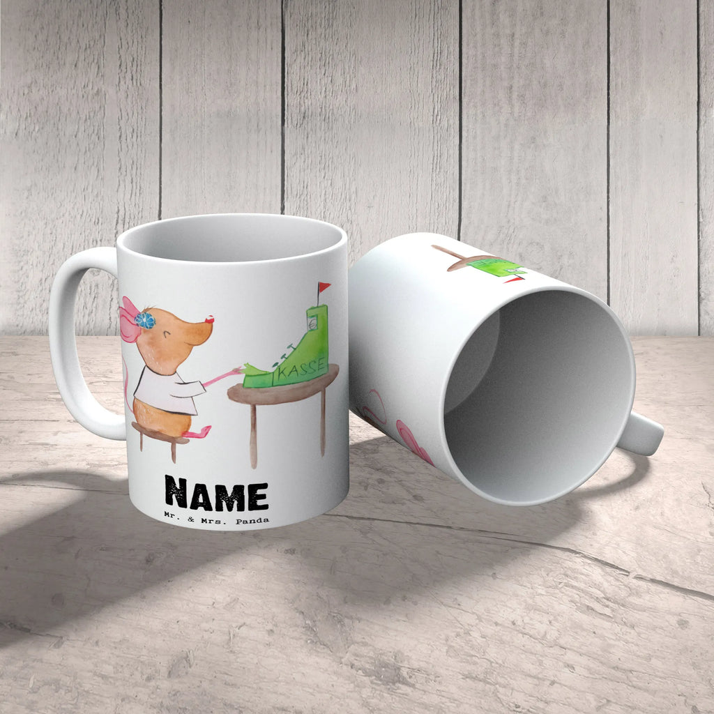 Personalisierte Tasse Kassenwartin mit Herz Namenstasse, Personalisierte Tasse, Tasse, Wunschname, Tasse mit Namen, Personalisiert, Drucken, Namen, Geschenk, Schenken, Jubiläum, Danke, Dankeschön, Beruf, Ausbildung, Abschied, Rente, Kollege, Kollegin, Arbeitskollege, Mitarbeiter, Firma, Verein, Kassenwartin, Schatzmeisterin