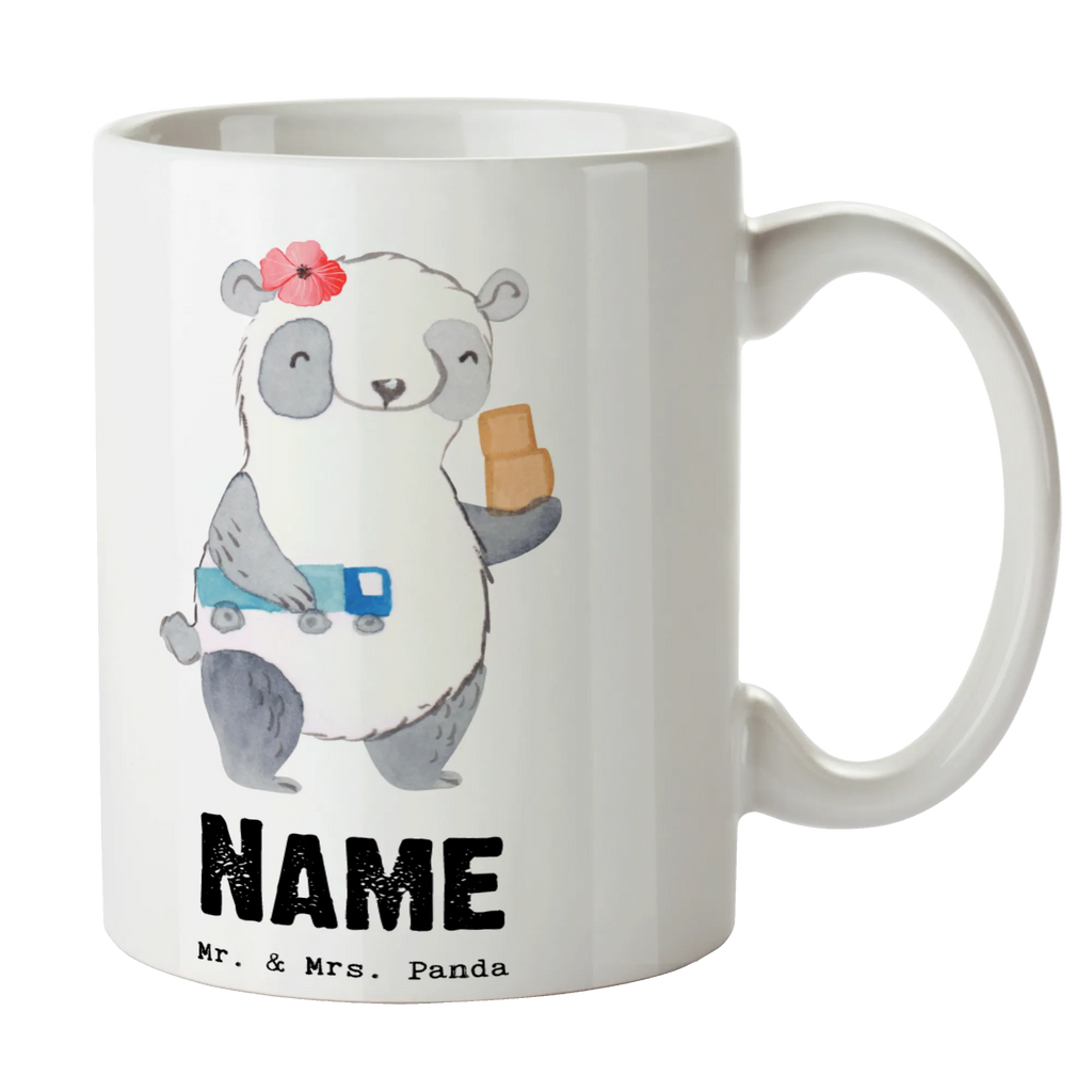 Personalisierte Tasse Kauffrau für Spedition und Logistikdienstleistung mit Herz Namen, Drucken, Tasse mit Namen, Namenstasse, Wunschname, Tasse, Personalisiert, Personalisierte Tasse, Geschenk, Schenken, Jubiläum, Danke, Dankeschön, Beruf, Ausbildung, Abschied, Rente, Kollege, Kollegin, Arbeitskollege, Mitarbeiter, Firma, Ausbildungsgeschenk, Speditionsmitarbeiterin, Abschlussprüfung, Logistikerin, Kauffrau für Spedition und Logistikdienstleistung