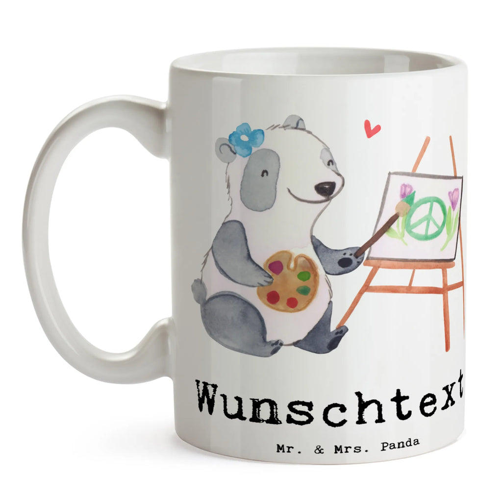 Personalisierte Tasse Künstlerin mit Herz Wunschname, Tasse, Namenstasse, Drucken, Tasse mit Namen, Namen, Personalisierte Tasse, Personalisiert, Beruf, Ausbildung, Jubiläum, Abschied, Rente, Kollege, Kollegin, Geschenk, Schenken, Arbeitskollege, Mitarbeiter, Firma, Danke, Dankeschön, Kunstschule, Malerin, Galerie Eröffnung, Künstlerin, Kunstmalerin