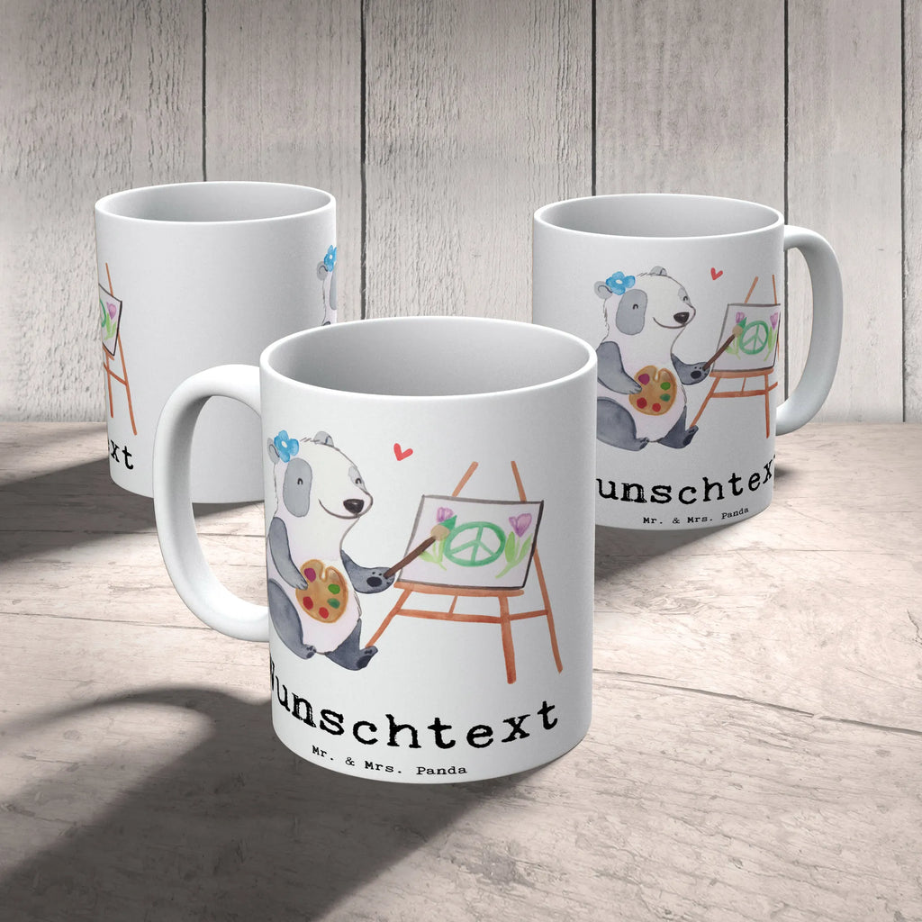 Personalisierte Tasse Künstlerin mit Herz Wunschname, Tasse, Namenstasse, Drucken, Tasse mit Namen, Namen, Personalisierte Tasse, Personalisiert, Beruf, Ausbildung, Jubiläum, Abschied, Rente, Kollege, Kollegin, Geschenk, Schenken, Arbeitskollege, Mitarbeiter, Firma, Danke, Dankeschön, Kunstschule, Malerin, Galerie Eröffnung, Künstlerin, Kunstmalerin