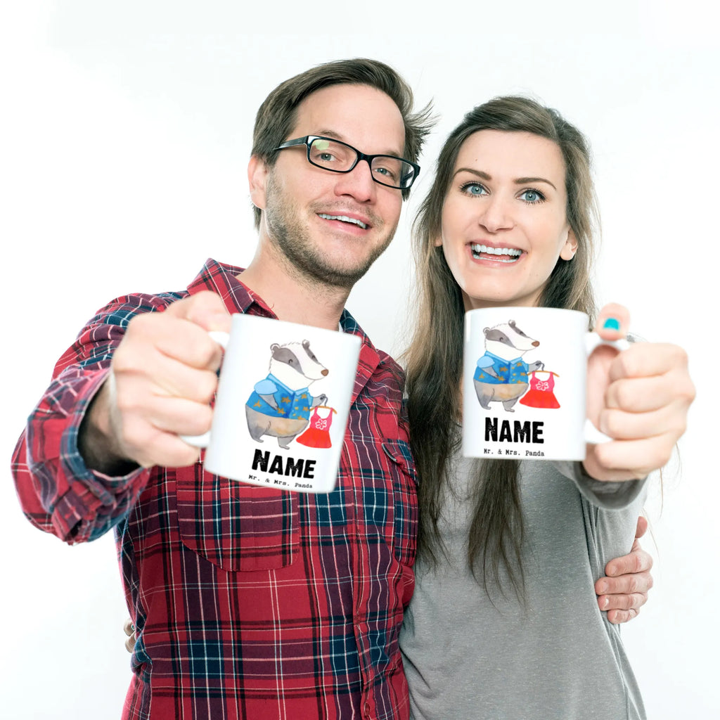 Personalisierte Tasse Modeverkäuferin mit Herz Personalisierte Tasse, Namen, Tasse mit Namen, Wunschname, Namenstasse, Drucken, Personalisiert, Tasse, Beruf, Ausbildung, Jubiläum, Abschied, Rente, Kollege, Kollegin, Geschenk, Schenken, Arbeitskollege, Mitarbeiter, Firma, Danke, Dankeschön, Modeverkäuferin, Verkäuferin, Fashion Store